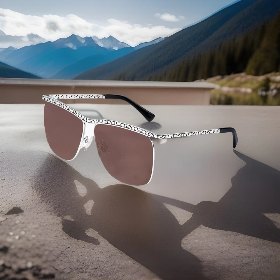 Gafas de sol Brighton CONTEMPO WIRE UVA/UVB NUEVAS CON ETIQUETAS A13073 Lista $145 Foto 2 de 4