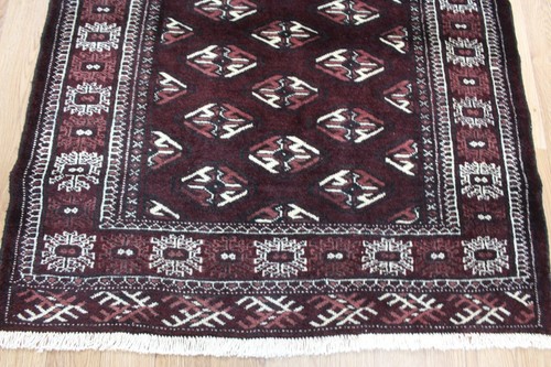 FINE HANDMADE PERSIAN ORIENTAL TRADITIONAL WOOL RUG WITH RICH PILE 140 X 100 CM - Picture 3 of 12