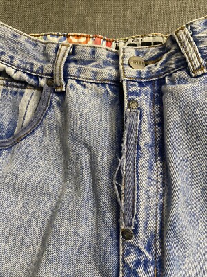 Vintage 90s Get Used By Ellie Jeans Size 32 Hip Hop Rap 0395