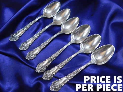 REED & BARTON FRENCH RENAISSANCE STERLING SILVER TEASPOON - VERY GOOD