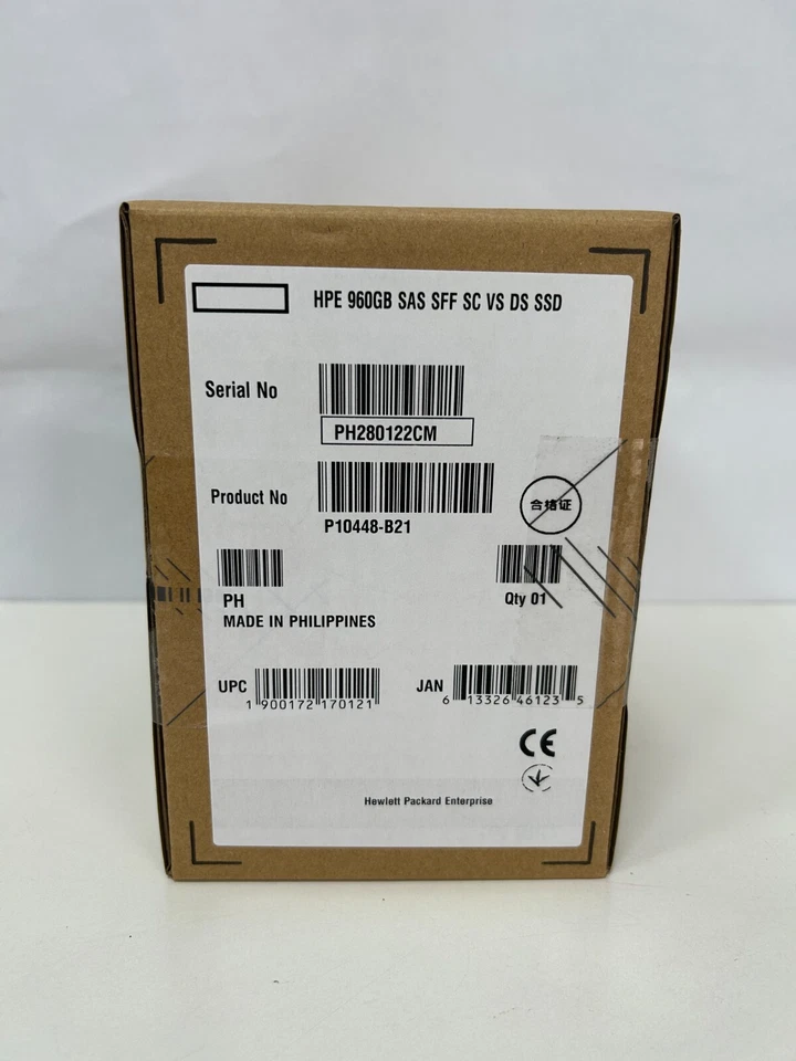 HPE P10604-001 P10448-B21 960GB SAS 12G 2.5" SSD Gen10 Solid State Drive NEW - Image 2 of 2