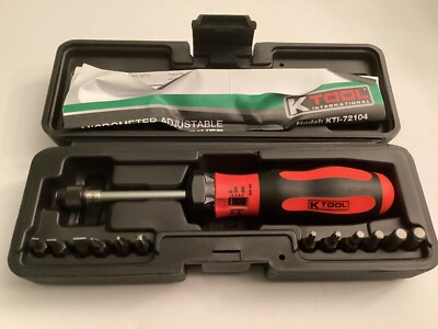 K Tool  ( KTI72104 ) 13 pc Torque Screwdriver Set