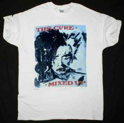 1990 THE CURE MIXED UP ALBUM T-SHIRT SOFT FADED THIN T SHIRT 1990 THE CURE MIXED UP ALBUM T-SHIRT SOFT FADED THIN T SHIRT