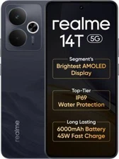 realme 14T 5G (Black 256GB 8GB RAM) Dimensity 6300 Processor Global Version.