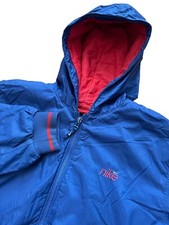 Vintage Y2K Nike Boys Navy Blue Red Coat Size Large 14-16 Streetwear Coat