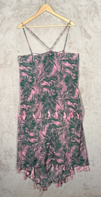 open lace back dress Elan Kya Midi Dress Pink/White** main image 1