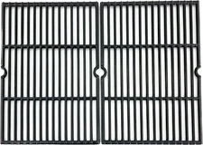 2 PCS Porcelain Coated Cast Iron Cooking Grid Replacement for Charbroil, Kenmore