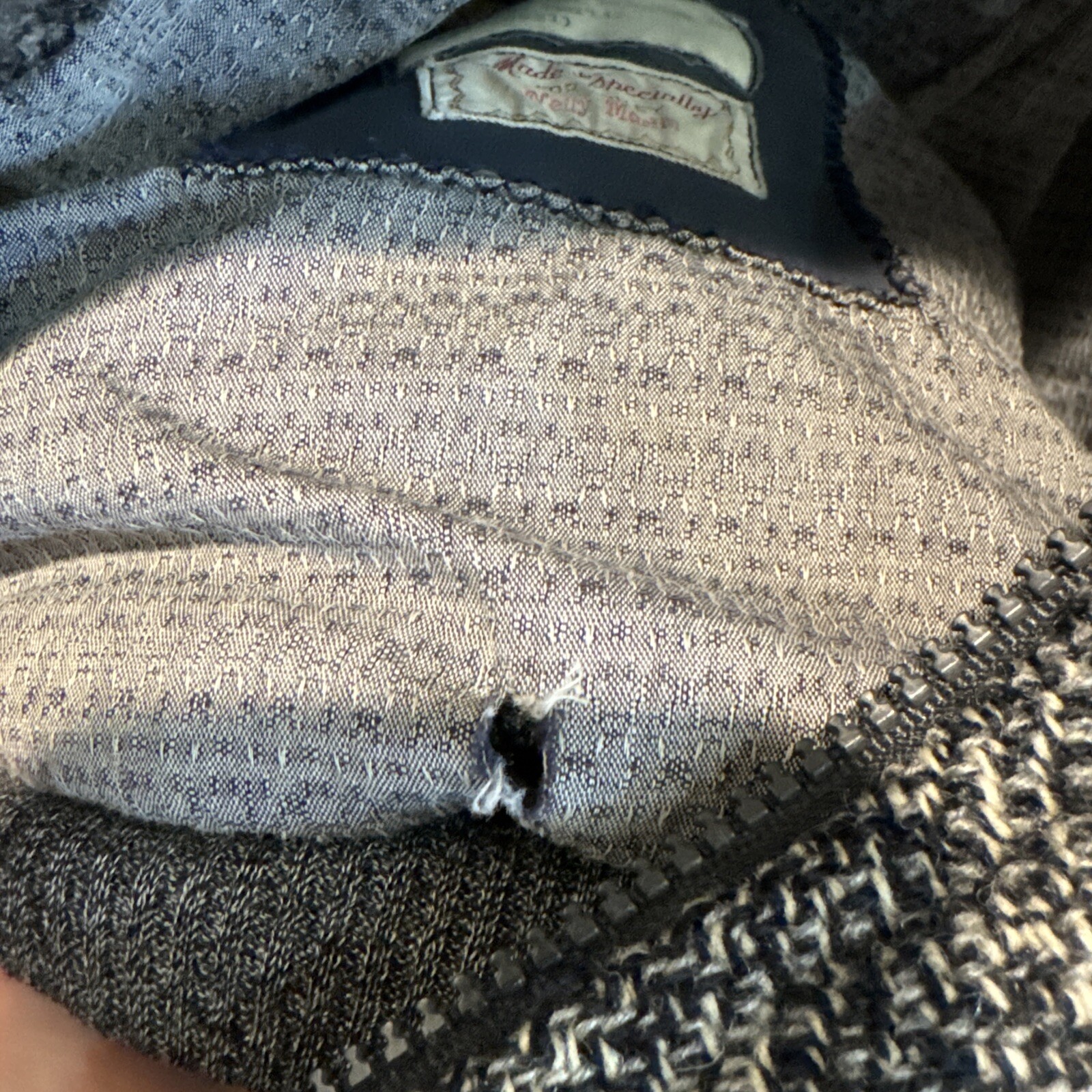 Custom made handmade patchwork Sweater jacket Men… - image 10