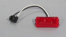 2.5" Rectangle Red  LED Trailer Marker Lights Stop Tail Turn Rear Park