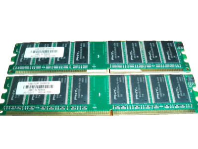 2GB (2 X 1GB) PC3200 DDR Speicher 4 Dell Dimension 1100 3000 4500 4550 RAM