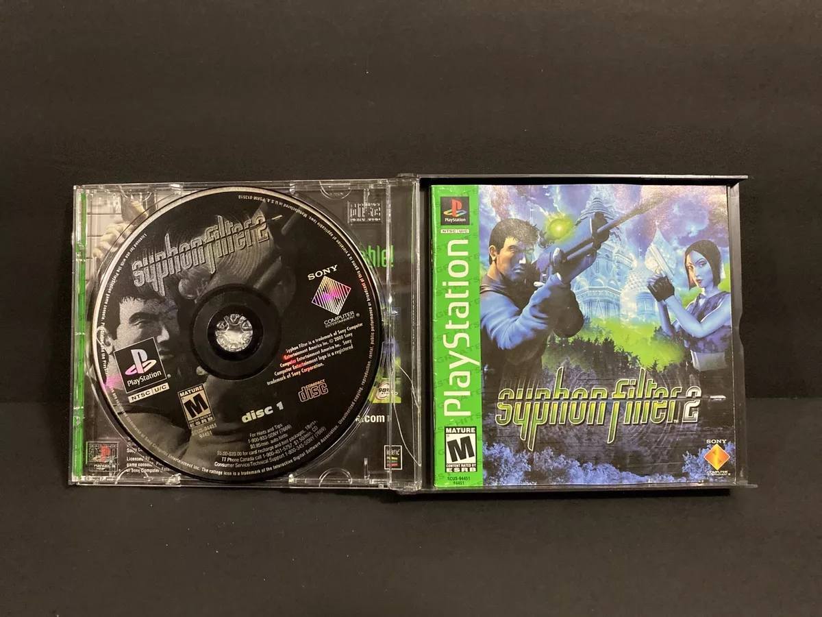 Buy Syphon Filter 2 PS1 CD! Cheap game price