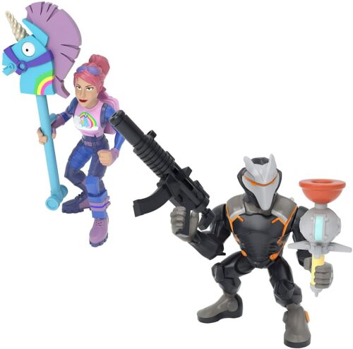 Fortnite Battle Royale Collection Omega & Brite Bomber Set of 2 Action Figures - - Picture 1 of 5