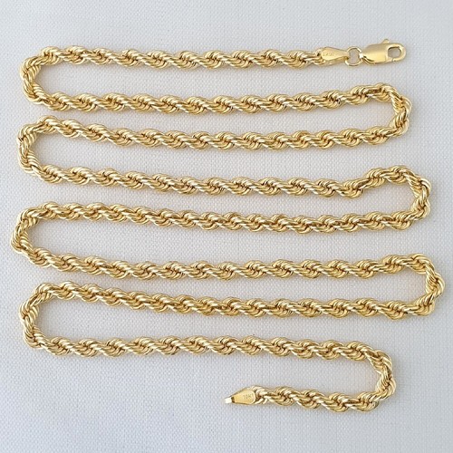 3.3mm ROPE Chain Necklace, 18 