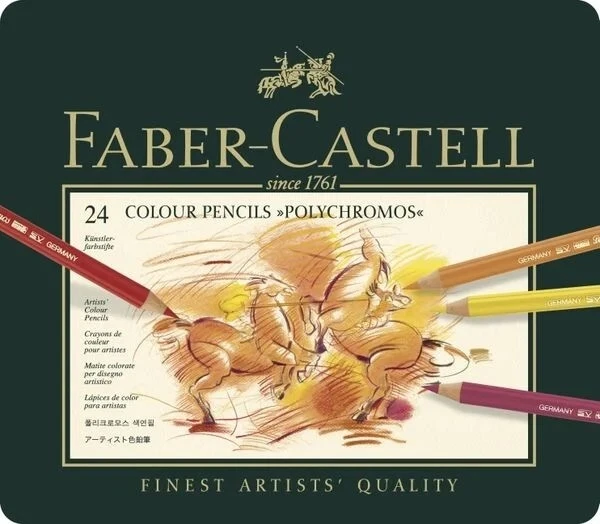 Faber-Castell Künstlerfarbstifte Polychromos 24er Set FABER CASTELL 110024 #W - Bild 1 von 1