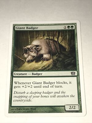 mtg badger cards All 12 Badgers in Magic Ranked it gets +2/+2 until end of turn. Subtype: badger, 13 cards |