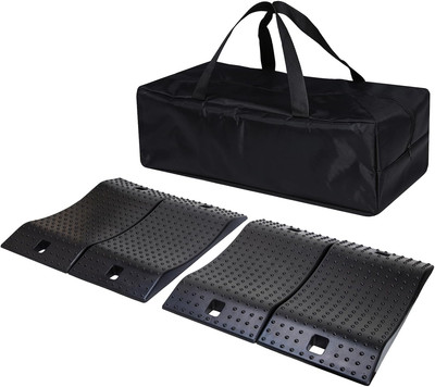 Tire Saver Ramps Rubber Fitted Wheel Design Car Tire Ramps for Flat Spot and Fla