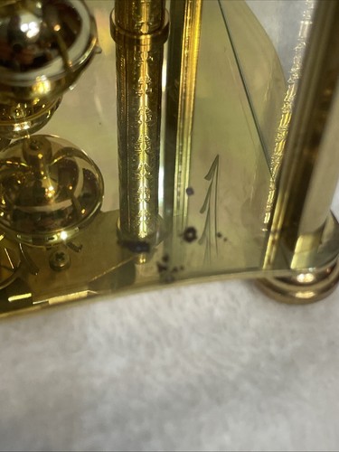 Hamilton Quartz 85 Desk Clock-Vintage-Works!!!!!!!!! W085/00675 - Picture 10 of 10