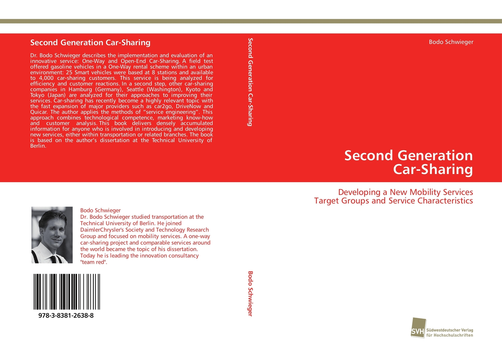 Second Generation Car-sharing | Bodo Schwieger | Englisch |