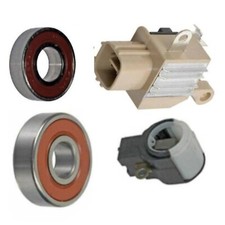 Kit de reconstrucción de alternador Camry Solara 2004-2006 regulador 2,4 L, rodamientos, cepillos