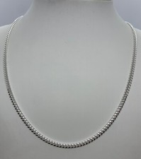 925 Sterling Silver Men's Women's 3.5mm Miami Cuban Link Chain Necklace 16  -30"