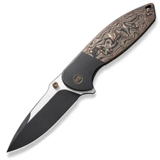 We Knife Nitro OG Framelock Titanium & Copper Foil CF Folding 20CV Knife 230352
