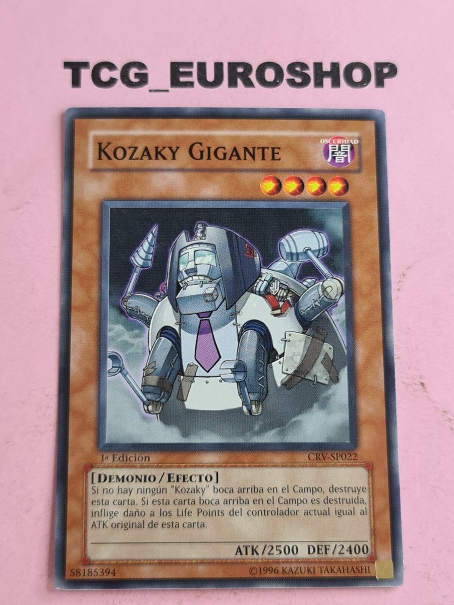 Giant Kozaky ○ YUGIOH ○ CRV ○ 2005 ○ COMMON ○ 1st ED