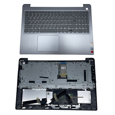New For Lenovo IdeaPad 3-15ADA6 3-15ALC6 3-15ITL6 2021 Palmrest BL Keyboard Gray