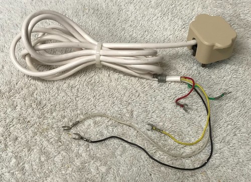 1960-70s Original WESTERN ELECTRIC Bell System PRINCESS 5.5 Foot WHITE Line Cord