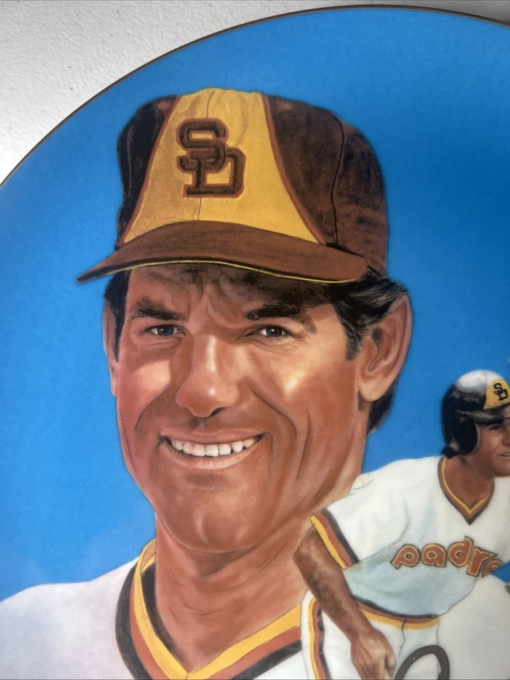 1983 Steve Garvey Autographed Hackett Plate-Original Box JSA - Image 3 of 4