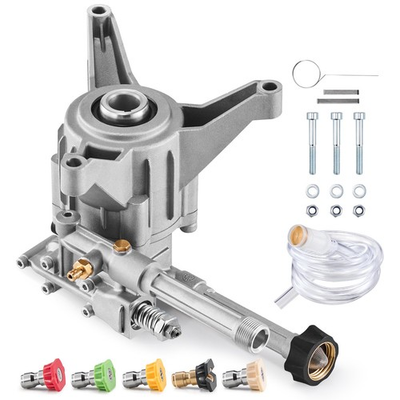 #ad Pressure Washer Pump7 8quot; Shaft Vertical3100 PSI2.5GPMReplacement Power Was $102.00