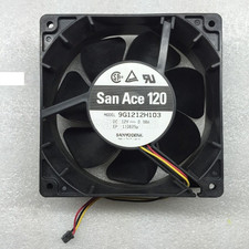 Sanyo 9G1212H103 DC12V 0.38A 12038 12cm 3-wire cooling fan
