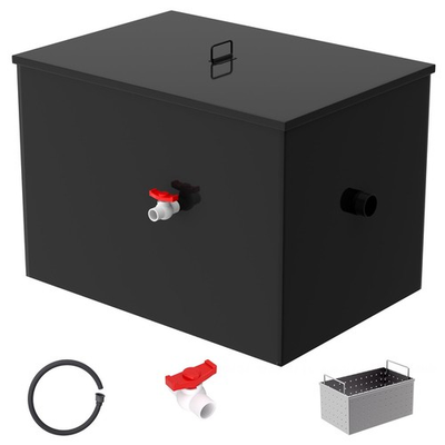 #ad #ad Commercial Grease Interceptor Grease Trap 50lbs 20.32 GPM Carbon Steel $279.65