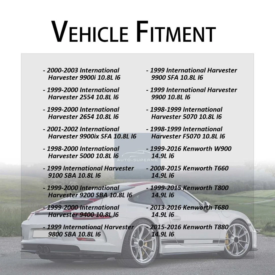 Termostato de refrigerante de motor para International Harvester 7400 2005 10,8 L Foto 4 de 4