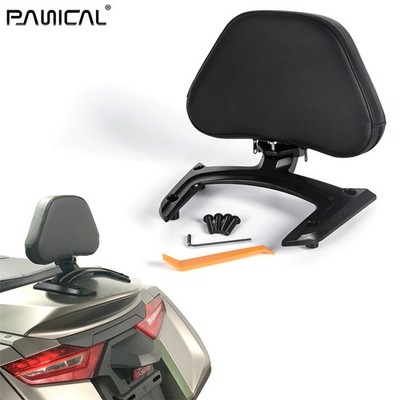 Panical Black Passenger Backrest Pad For Honda Goldwing GL1800 F6B 2018-2025