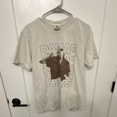 Danae Hays Comfort Colors Men's M White Graphic Print Heavyweight Crew Neck 