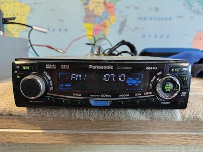 Panasonic パナソニック カーステレオCQ-VZ303&CDチェンジャー Panasonic Car Stereo CQ-VZ303 with 12-CD Changer Junk Condition | eBay