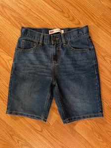 Levi's Denim Shorts 511 Boys Size 12 Slim Fit  EUC Adjustable Waist