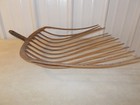 Old Vintage Rustic Metal 12 Tine Prong Pitch COB MANURE Fork Head Primitive — photo 2
