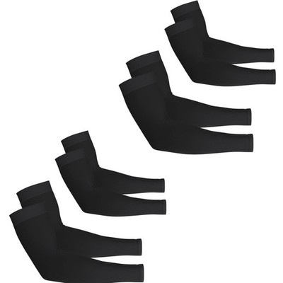 Unisex Arm Sleeves UV Schutz Sportschal Sonnenarmlinge Kühlung 4 Paar