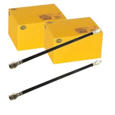 2X HELLA BREMSSCHLAUCH VORNE passend für MERCEDES 123 124 190 E-KLASSE S-KLASSE 