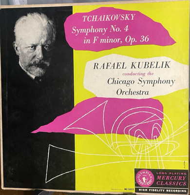 1952 Tchaikovsky (VINTAGE) - Symphony No. 4 in F Minor Op. 36 - VG+ Classical LP