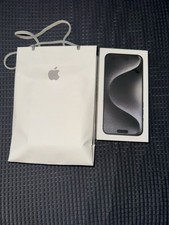 Apple IPhone 15 Pro Max Box with Apple Gift Bag