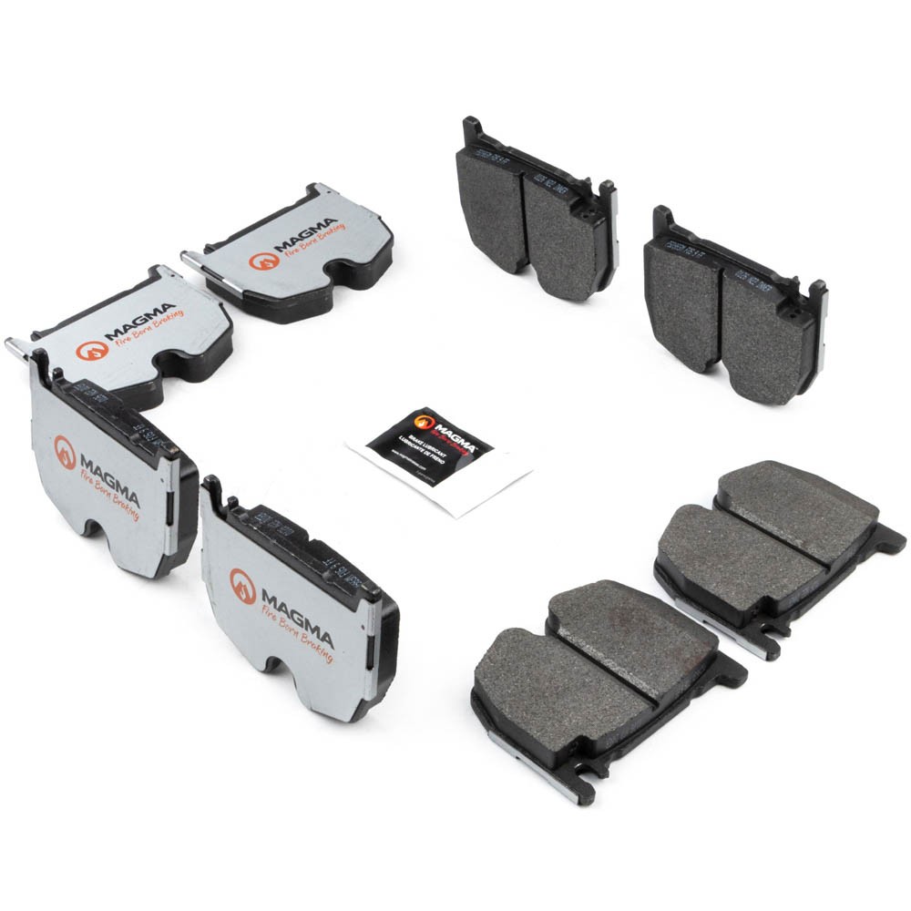 For Mercedes CL55 AMG SL600 SLR McLaren 2003-09 Magma Front Brake Pad Set GAP