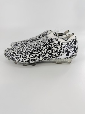 Under Armour Magnetico Elite 5 Black White FG Soccer Cleats 6000544-002 Many Sz