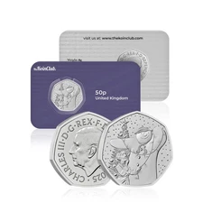 The Koin Club Royal Mint The Snowman 2025 UK 50p Brilliant Uncirculated BU Coin