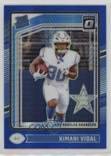 2024 Panini Donruss Optic Rated Rookie Blue Hyper Prizm Kimani Vidal #262 0k26