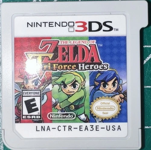 Legend of Zelda: Tri Force Heroes (Nintendo 3DS, 2015) CIB. Tested. Authentic.