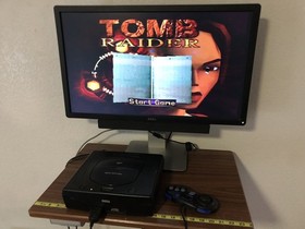 Tomb Raider Sega Saturn 1996 Eidos Action Adventure Official Disc Only Works