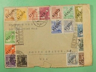DR WHO 1948 GERMANY BERLIN OVPT TO USA CENSORED? R44491