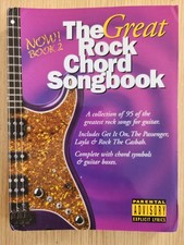 THE GREAT ROCK CHORD SONGBOOK - WISE - GC - FREEPOST